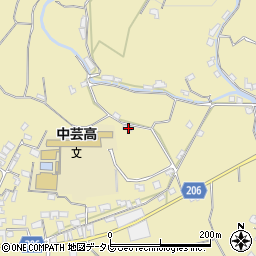 高知県安芸郡田野町1176周辺の地図