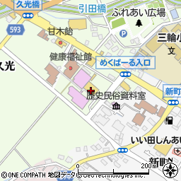 学習館周辺の地図