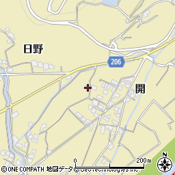 高知県安芸郡田野町343周辺の地図