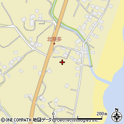 大分県杵築市奈多1073周辺の地図