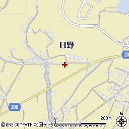 高知県安芸郡田野町383周辺の地図