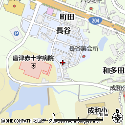 佐賀県唐津市長谷72周辺の地図