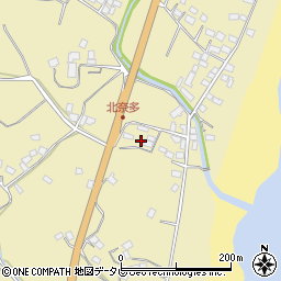 大分県杵築市奈多1071-6周辺の地図