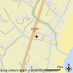 大分県杵築市奈多1069-2周辺の地図