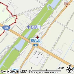 福岡県朝倉市持丸644-8周辺の地図