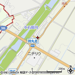 福岡県朝倉市持丸644-81周辺の地図