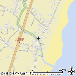 大分県杵築市奈多940周辺の地図