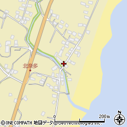 大分県杵築市奈多940-1周辺の地図