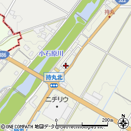 福岡県朝倉市持丸644-73周辺の地図