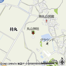 福岡県朝倉市持丸254周辺の地図