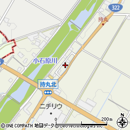 福岡県朝倉市持丸644-59周辺の地図