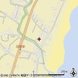 大分県杵築市奈多1094-1周辺の地図