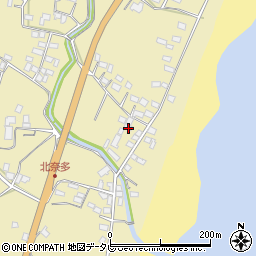 大分県杵築市奈多1150-1周辺の地図