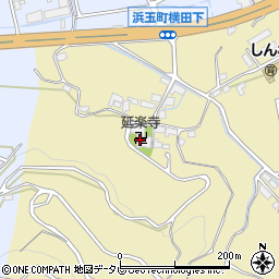 延楽寺周辺の地図