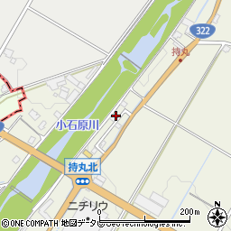 福岡県朝倉市持丸644-66周辺の地図