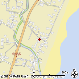 大分県杵築市奈多1151-1周辺の地図