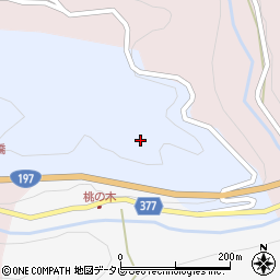 高知県高岡郡津野町白石甲周辺の地図