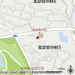 朝倉市役所　美奈宜の杜地区コミュニティ協議会周辺の地図