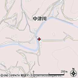 愛媛県八幡浜市中津川午地周辺の地図
