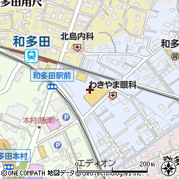 佐賀銀行和多田駅前 ＡＴＭ周辺の地図