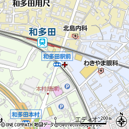 ソフトバンク唐津周辺の地図