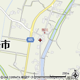 大分県杵築市鴨川1221-2周辺の地図