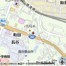 山小屋和多田店周辺の地図