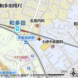 セリア唐津和多田店周辺の地図