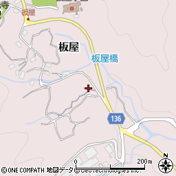 福岡県福岡市早良区板屋429周辺の地図