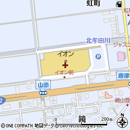 西日本シティ銀行イオン唐津 ＡＴＭ周辺の地図