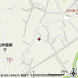 大分県杵築市溝井東溝井1129周辺の地図