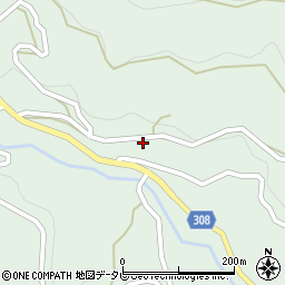 愛媛県大洲市肱川町大谷2361周辺の地図