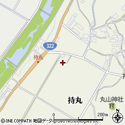福岡県朝倉市持丸768-3周辺の地図