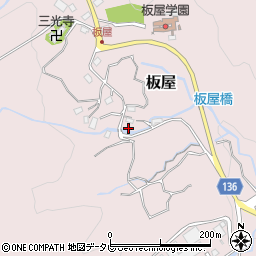 福岡県福岡市早良区板屋417周辺の地図