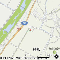 福岡県朝倉市持丸768周辺の地図