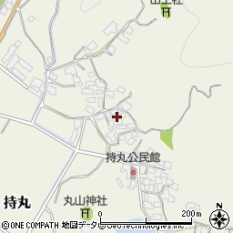 福岡県朝倉市持丸934-1周辺の地図