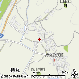 福岡県朝倉市持丸752周辺の地図