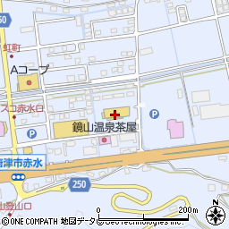 九州ふそう唐津周辺の地図