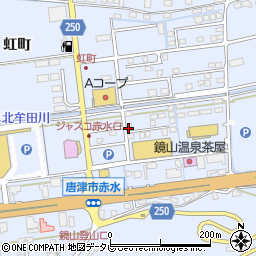 佐賀県唐津市鏡虹町4726-13周辺の地図