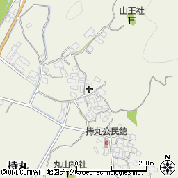 福岡県朝倉市持丸865周辺の地図