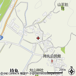 福岡県朝倉市持丸863周辺の地図