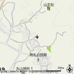 福岡県朝倉市持丸874-1周辺の地図