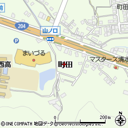 佐賀県唐津市町田周辺の地図