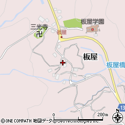 福岡県福岡市早良区板屋383周辺の地図