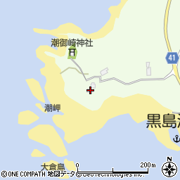 潮岬周辺の地図