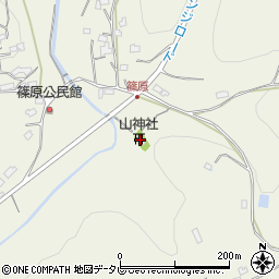 山神社周辺の地図
