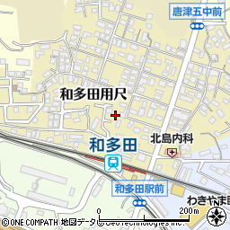 佐賀県唐津市和多田用尺6-16周辺の地図