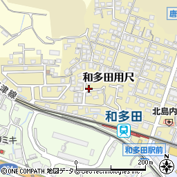 佐賀県唐津市和多田用尺6-45周辺の地図