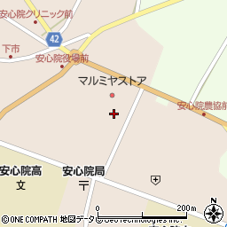 大分県宇佐市安心院町下毛2124-1周辺の地図