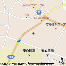 大分県宇佐市安心院町下毛2071-1周辺の地図